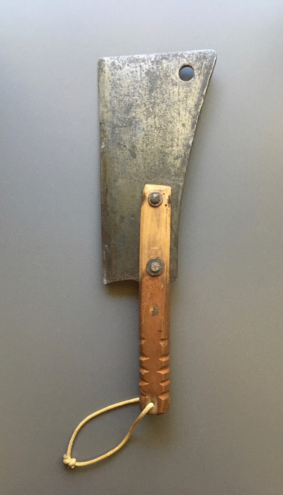 Large Antique Vintage Cleaver 