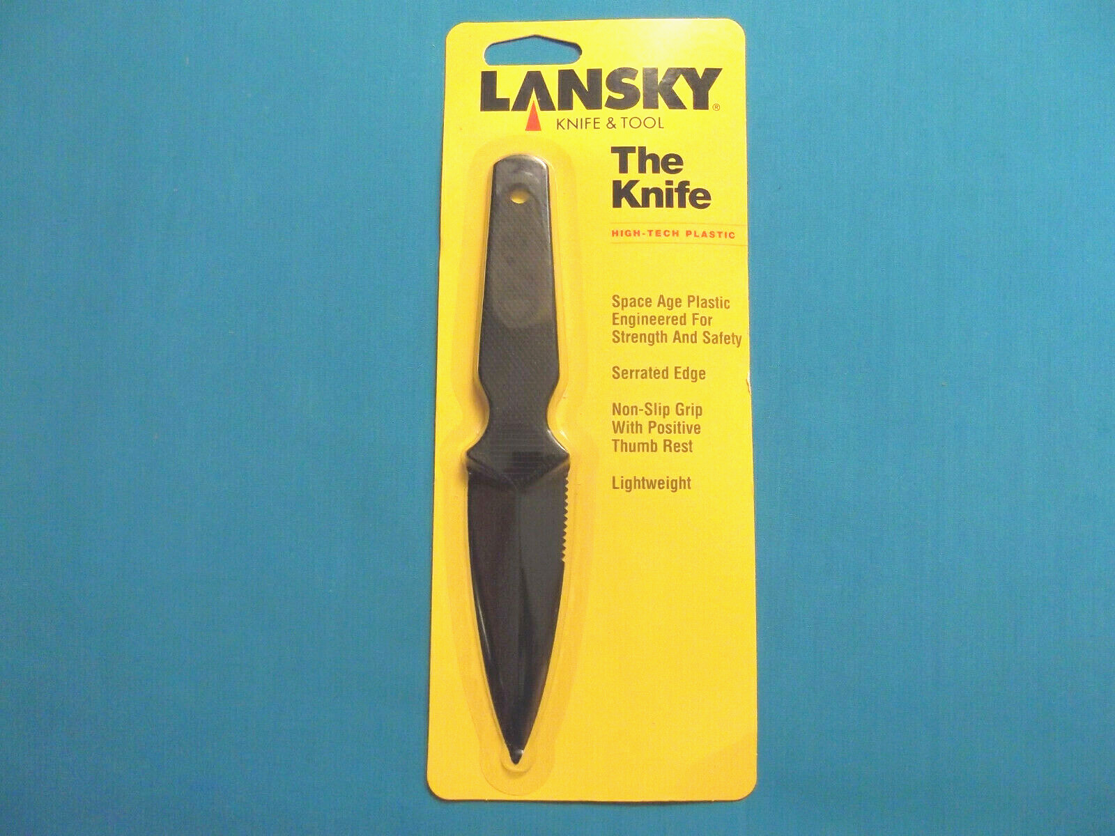 LANSKY The Knife LKNFE ( LS17 ) non-metal plastic double edge dagger 7\