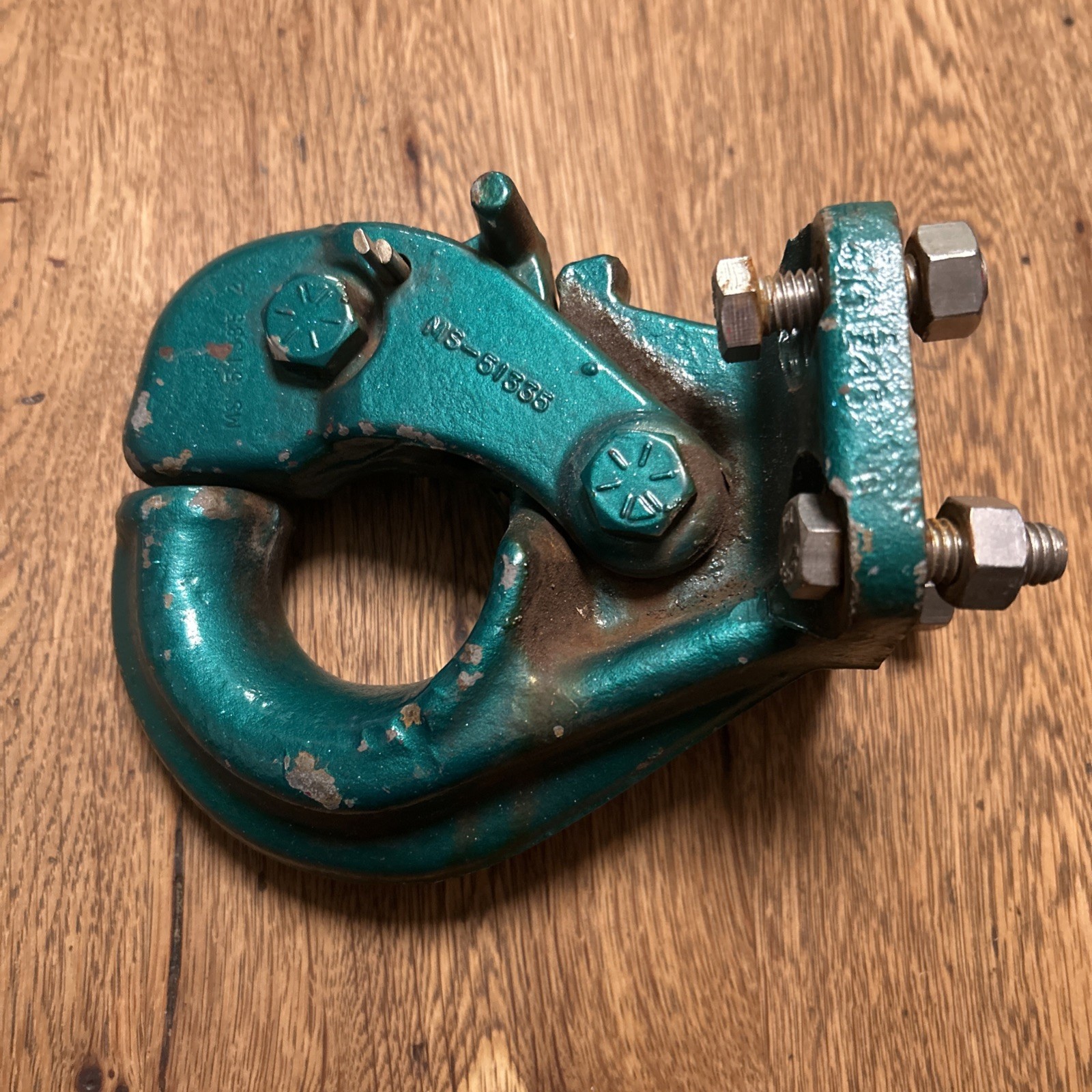 Vintage Willy\'s Jeep Pintle Hook Part no. MS-51335, Good Functional Condition
