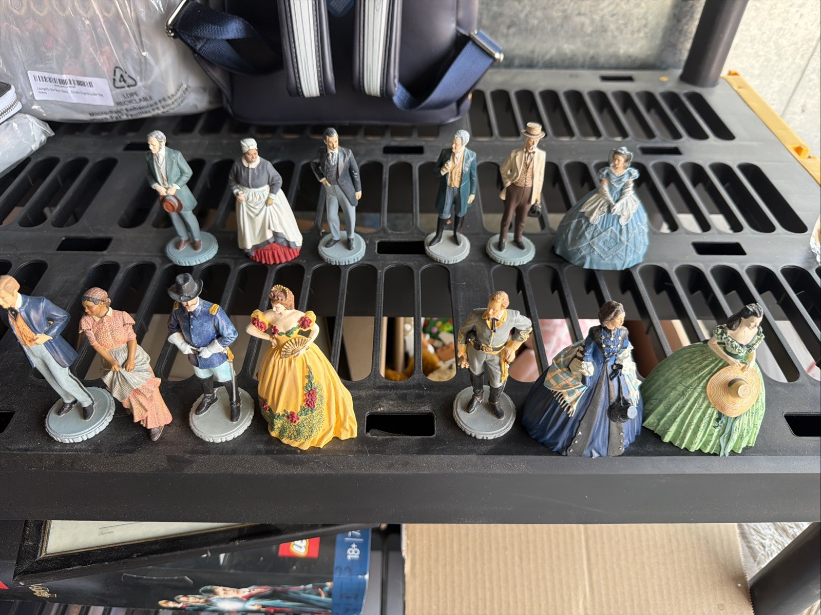 Lot Of 13 Franklin Mint Gone With The Wind Character Figurines Lot Of 13 Franklin Mint Gone With The Wind Character Figurines