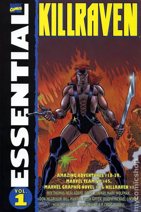 Essential Killraven TPB #1-1ST VF 2005 Stock Image