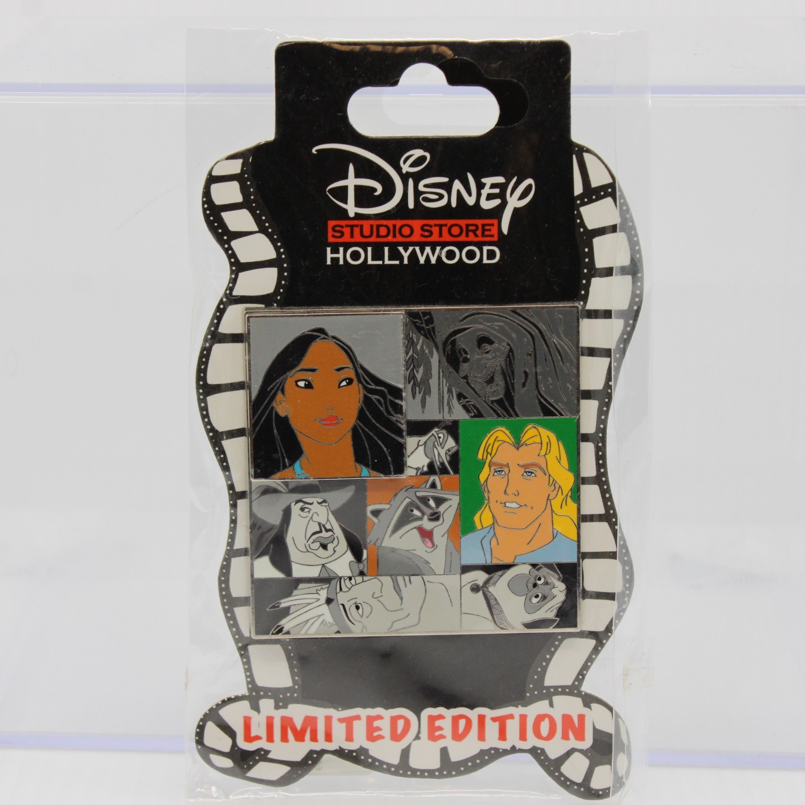 A5 Disney DSF DSSH LE Pin Character Block Pocahontas John Smith Meeko Percy