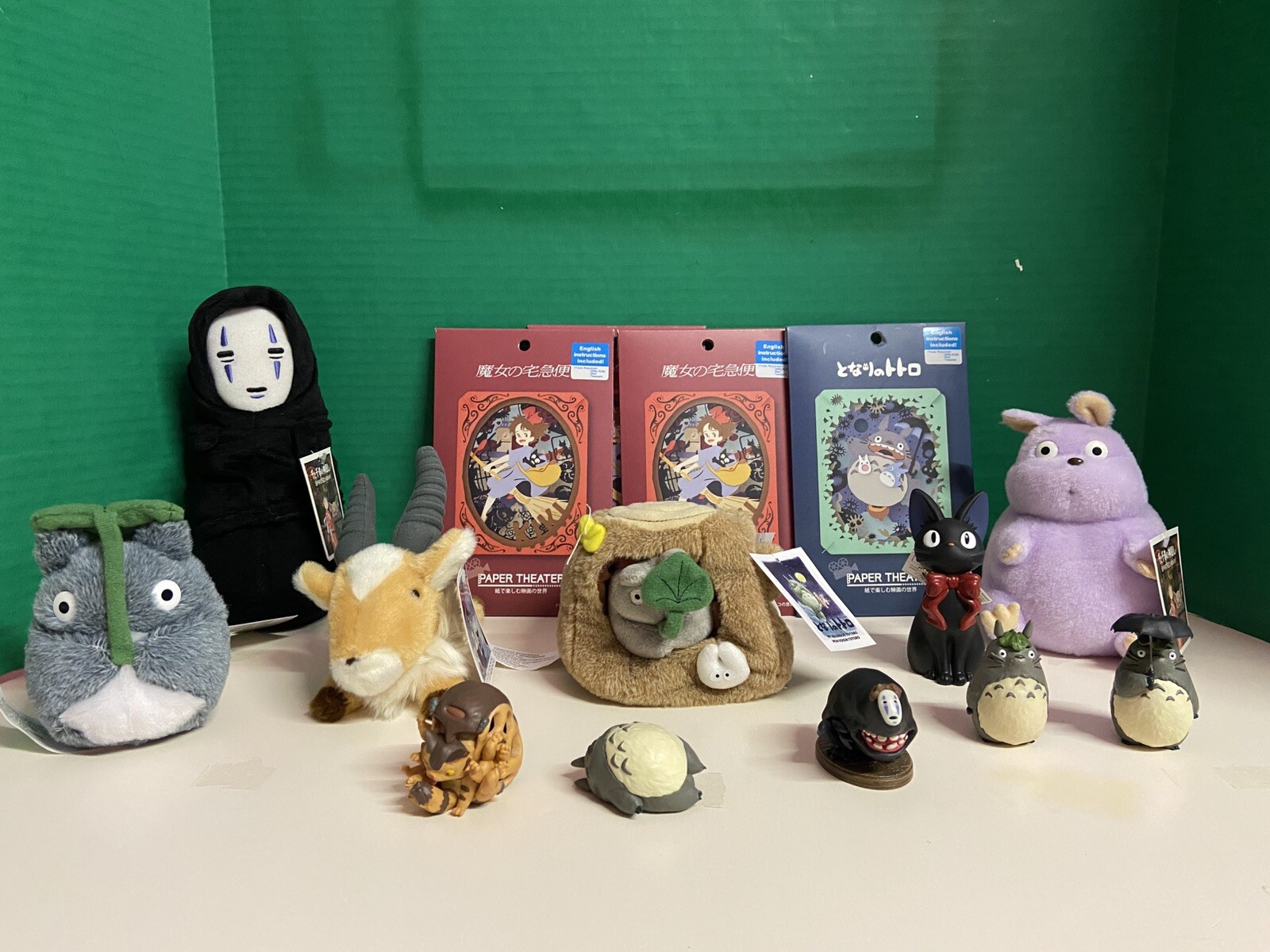 Studio Ghibli Figure collection lot of 15 New with tags
