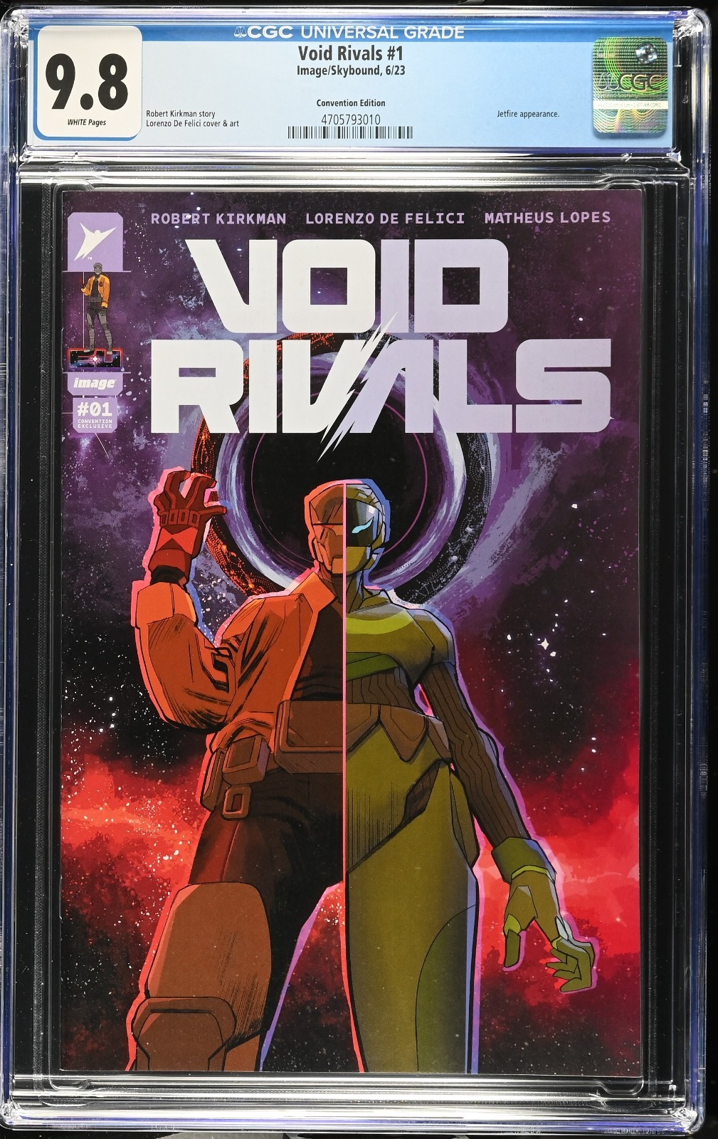 💫 VOID RIVALS #1 CGC 9.8 * ALA Library Convention Edition * VHTF 2023 Image 💫 VOID RIVALS #1 CGC 9.8 * ALA Library Convention Edition * VHTF 2023 Image