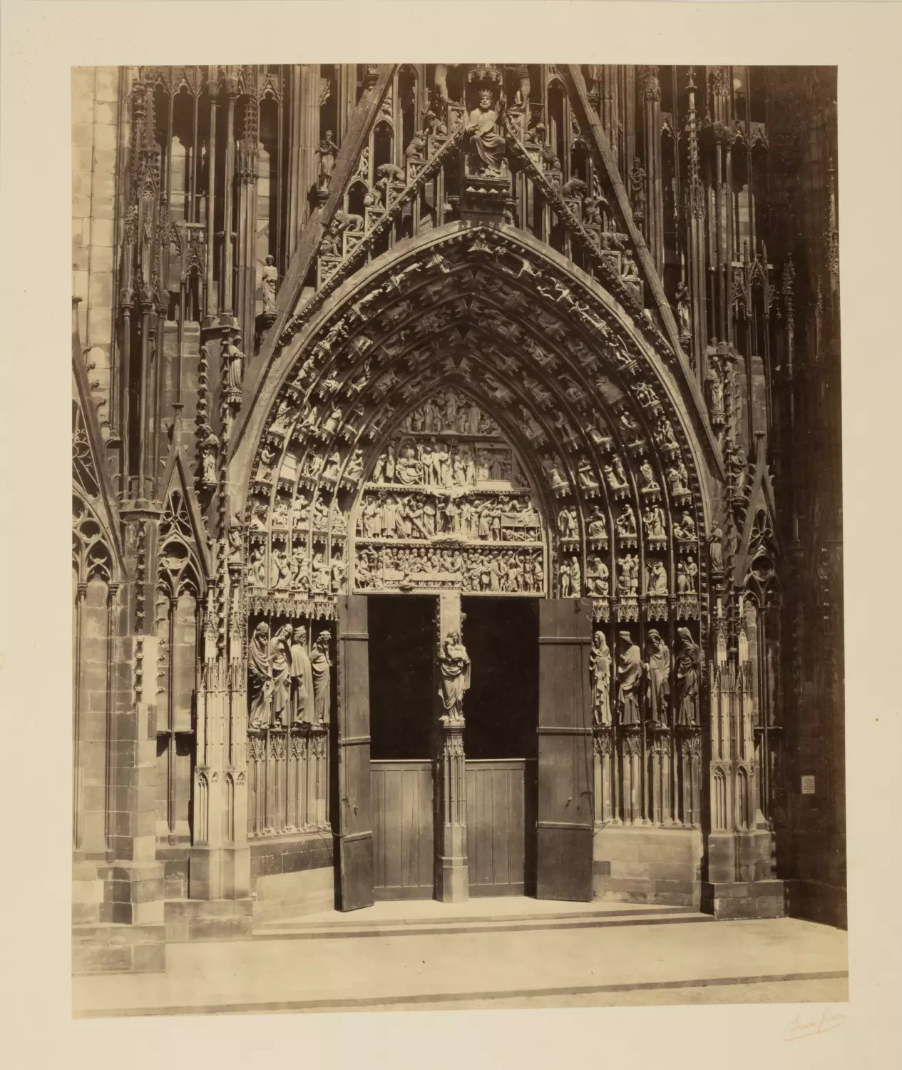Cathedrale de strasbourg; 1855
