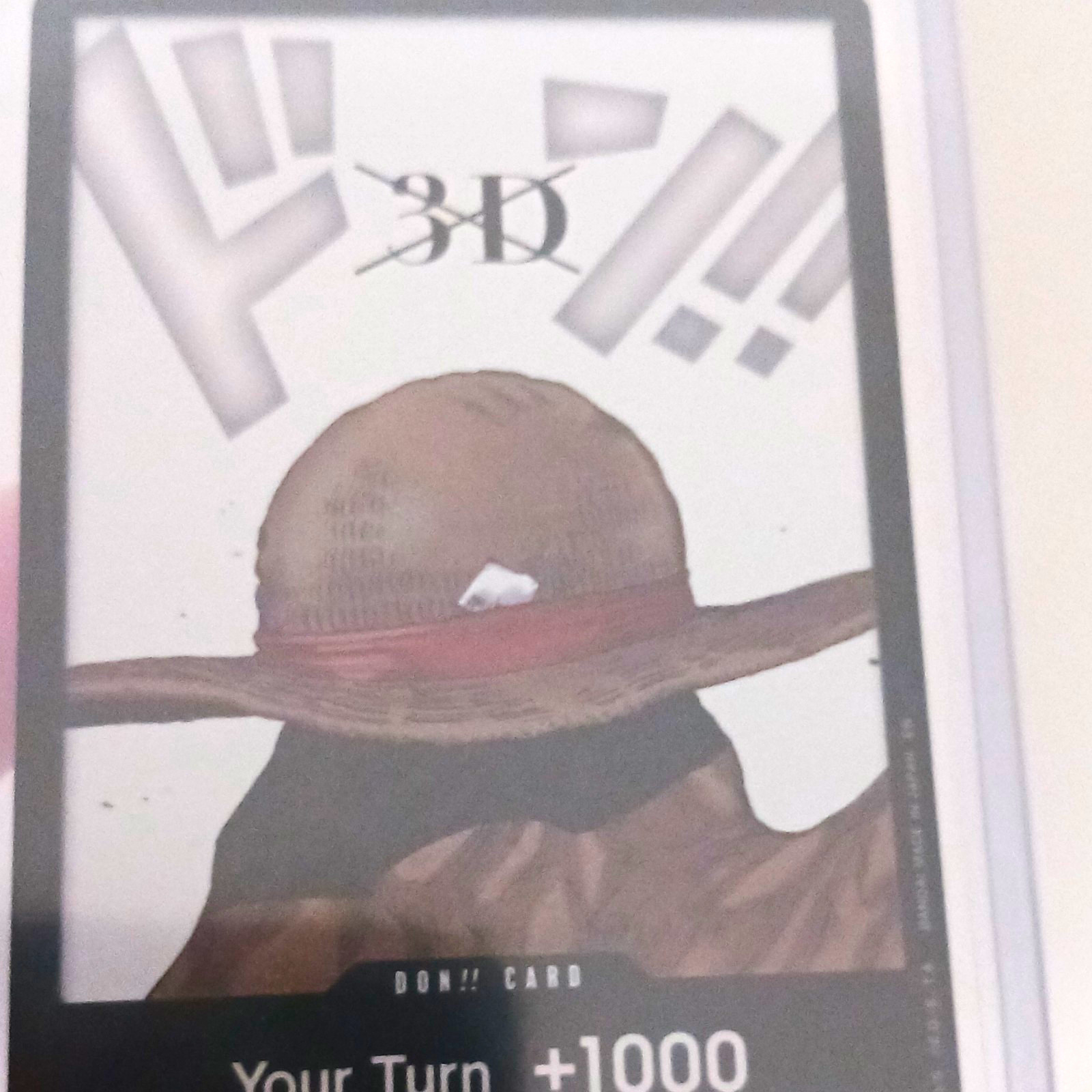 Bandai One Piece Don Card \