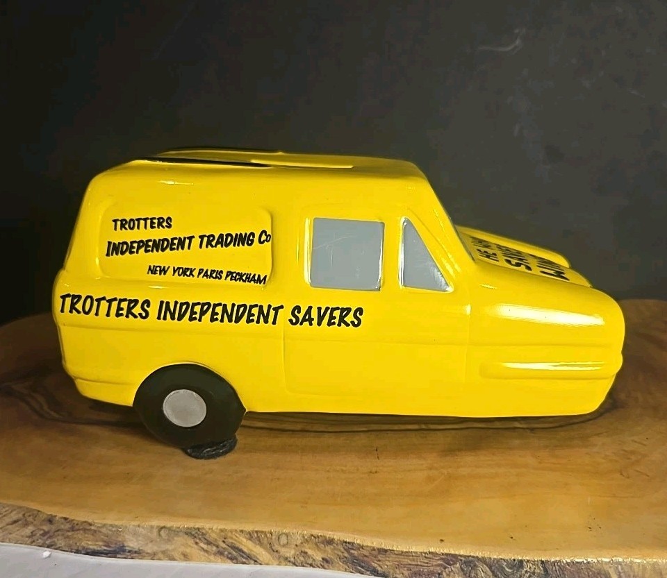 TROTTERS INDEPENDENT Co Only Fools & Horses Ceramic Money Coin Bank 