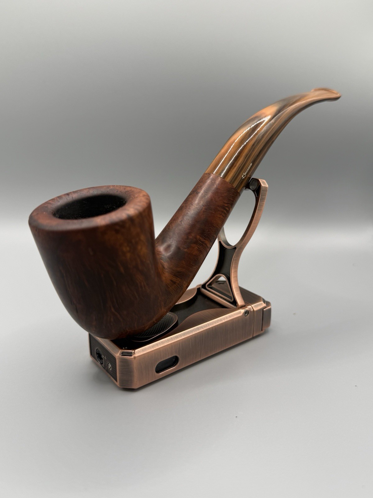 Savinelli Tundra 611 EX Tobacco Pipe - Bent Dublin Extraordinaire Italy 6mm