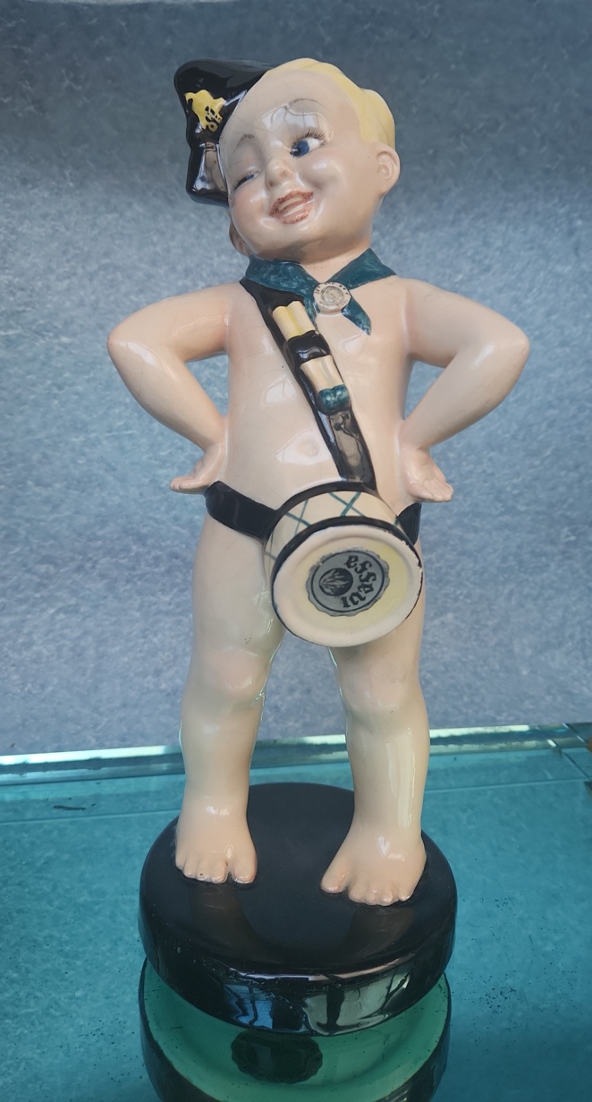 Essevi lenci Sandro Vacchetti Figurine Balillino depicting boy wearing Balilla