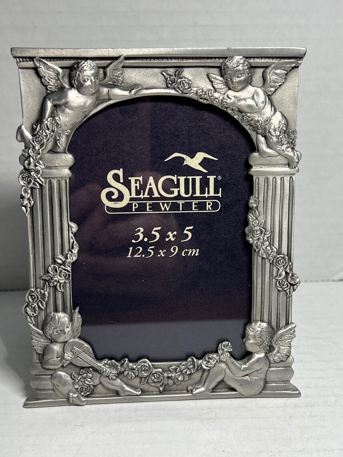 Seagull Pewter Picture Frames - 3.5\