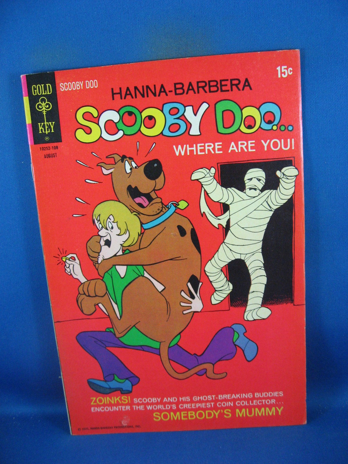 SCOOBY DOO 7 VF NM GOLD KEY 1971 HIGH GRADE MUMMY