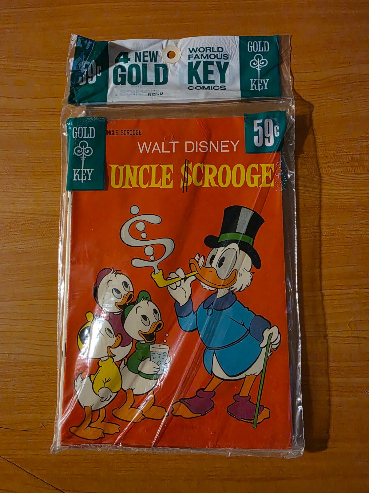 Gold Key 4 Pack SEALED Uncle Scrooge #103 Little Stooges #3 Porky Pig #46 Micky