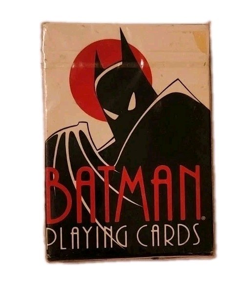 Vintage 1992 Batman The Animated Series Playing Card Deck Sealed 526-100
