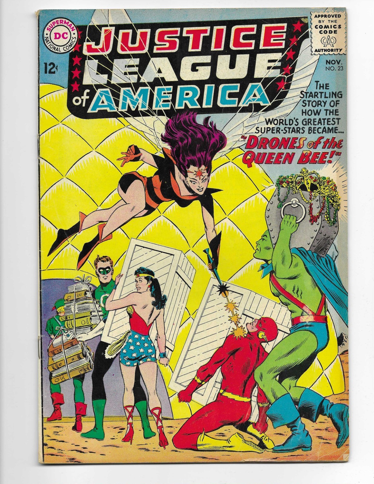 Justice League Of America 23 1963 DC Comics VG+ 4.5 Batman Aquaman J\'onn J\'onzz