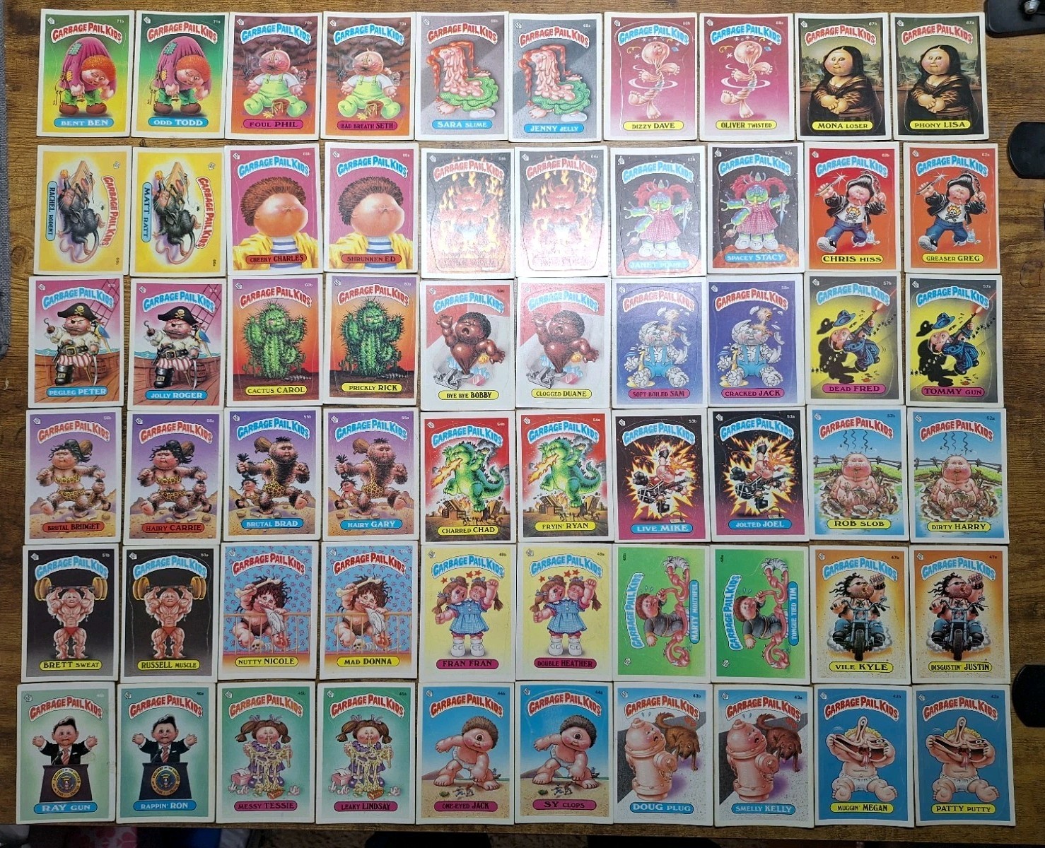 Garbage Pail Kids Series 2 Complete Set 1985 (Good Condition) Garbage Pail Kids Series 2 Complete Set 1985 (Good Condition)