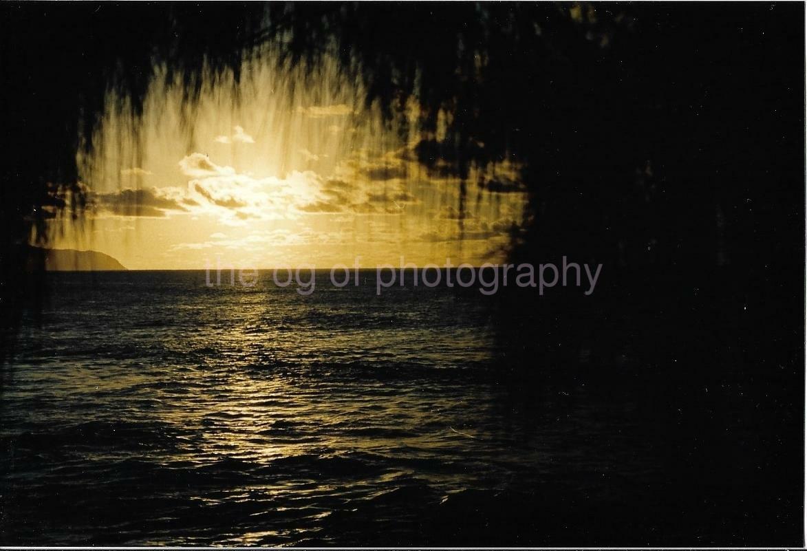 Hawaiian Paradise FOUND PHOTO Color HAWAII Original Snapshot VINTAGE 14 27 J