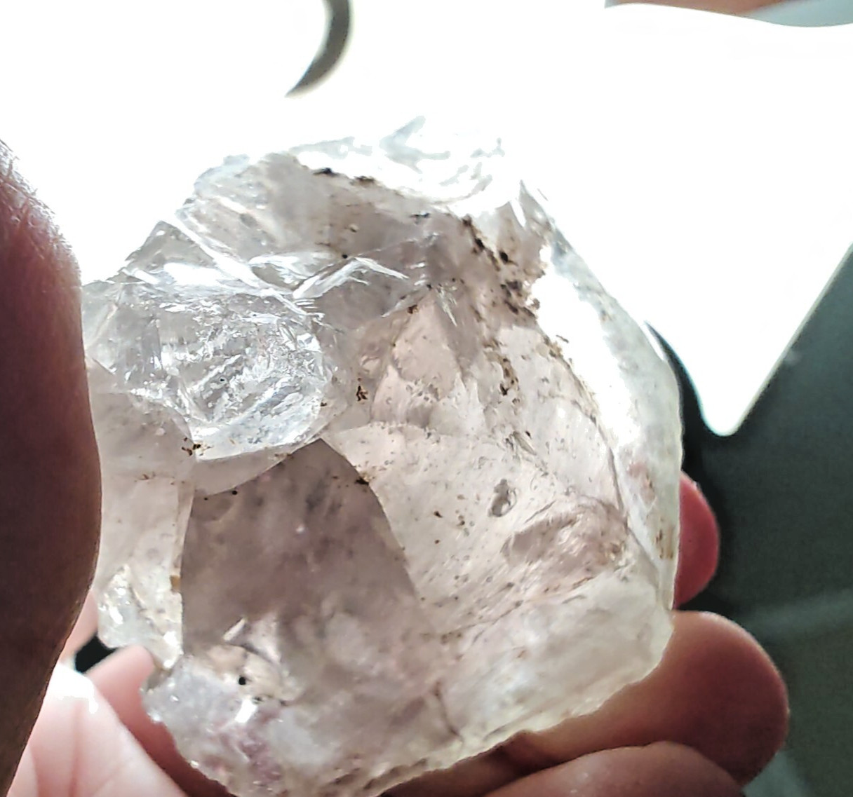 Andara Smoky Beige Monatomic 141gr Mt Shasta High Vibration Healing stone Rare