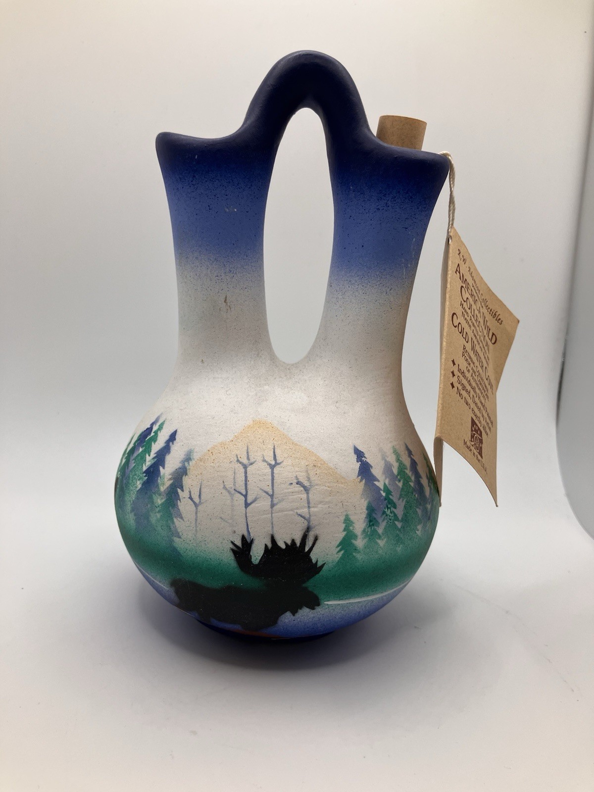 New Vintage RWA Pottery Vase Adamson Collectibles Cold Water Cove USA