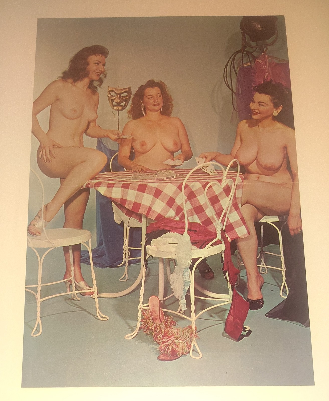 Vintage 1960s Gilda Lily Pinup Photo Our Gang Child Star Burlesque Layout...
