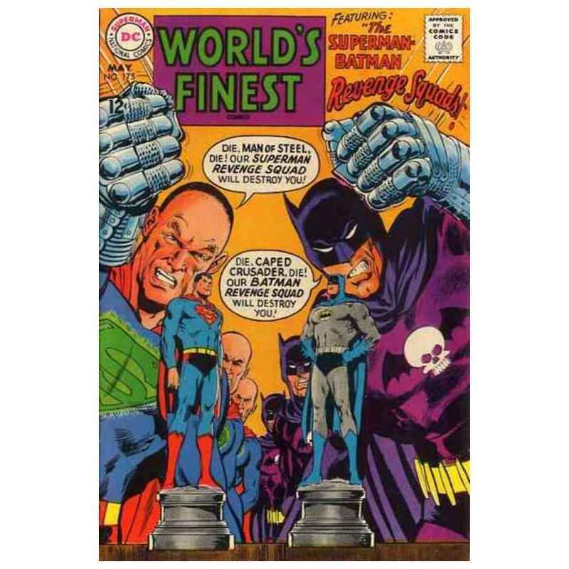World\'s Finest Comics #175 DC comics Fine+ Full description below [l