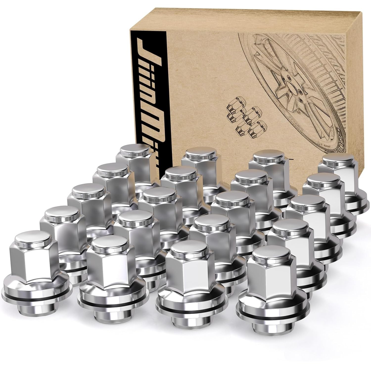 M12X1.5 Toyota Lexus Lug Nuts, 13/16\