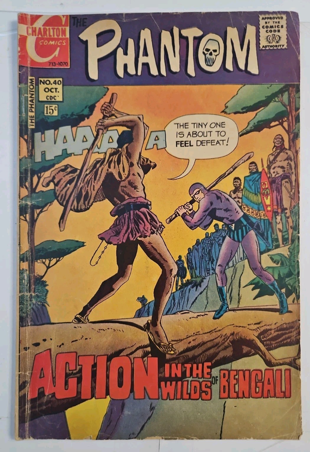 The Phantom #40 (Charlton October 1970) The Phantom #40 (Charlton October 1970)