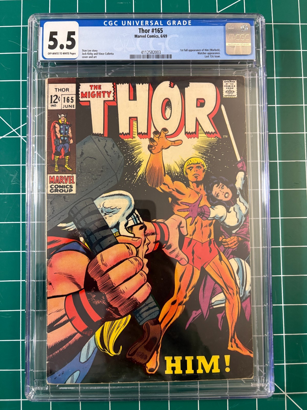 The Mighty Thor #165 (Marvel Comics June 1969)