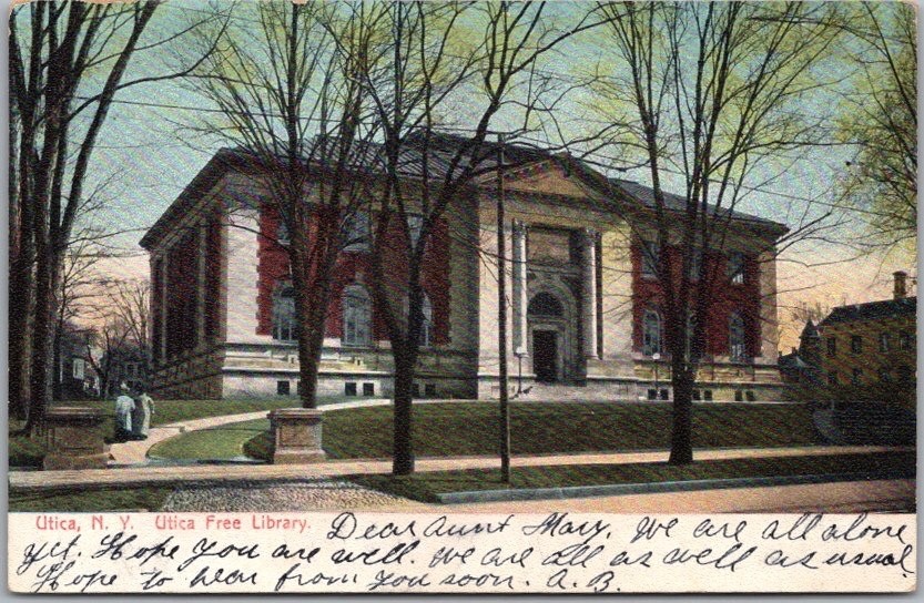 Vintage UTICA, New York Postcard 
