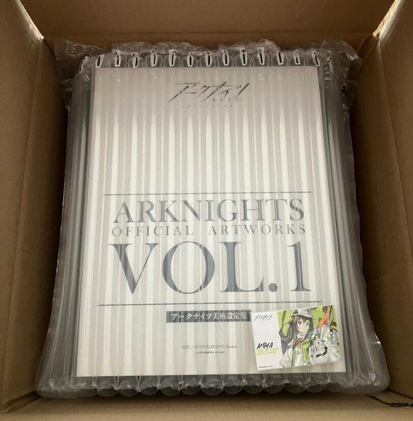 Arknights Art Setting Collection Vol.1 Japan Edition Tomorrow Ark w/Bonus UNUSED