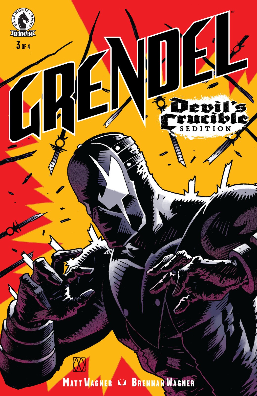 Grendel: Devil's Crucible--Sedition #3 CVR A Matt Wagner Pre Order 10/7/26 Dark