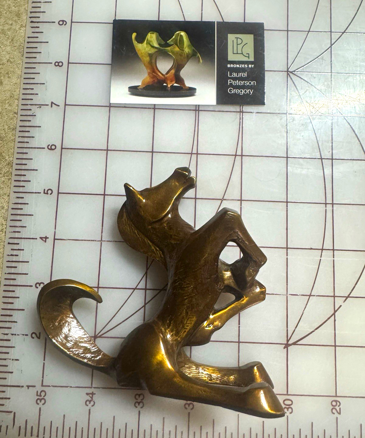 Bronze Horse Figurine - Bronze Sculpture  LPG Laurel, Peterson Gregory