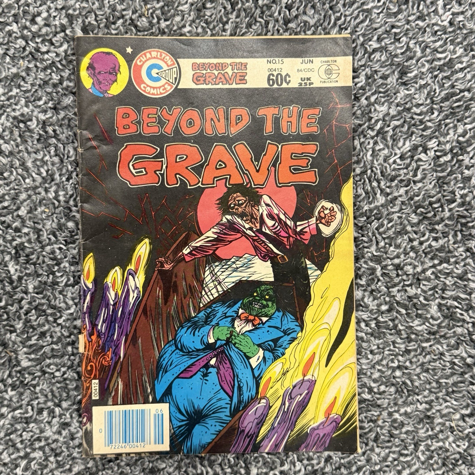 Beyond the Grave #15 1984 Charlton Comics Horror Tom Sutton Cover