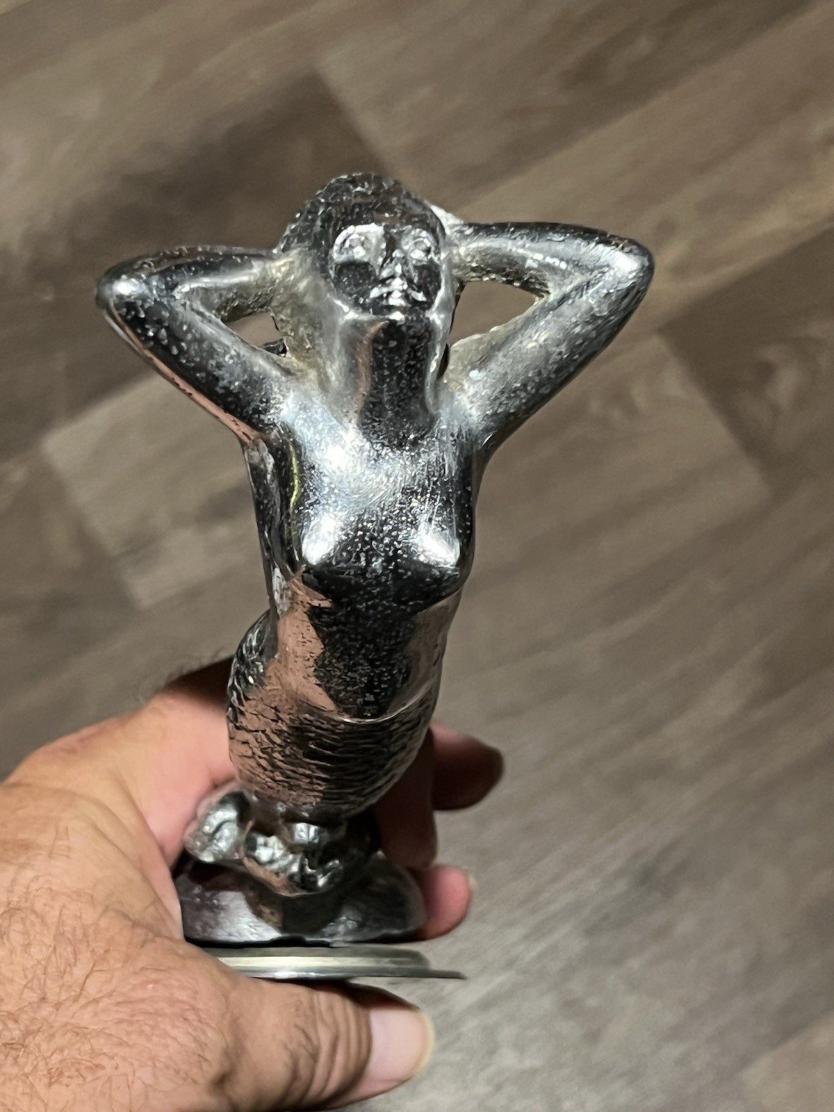 Vintage 1932 Nash Mermaid Hood Ornament