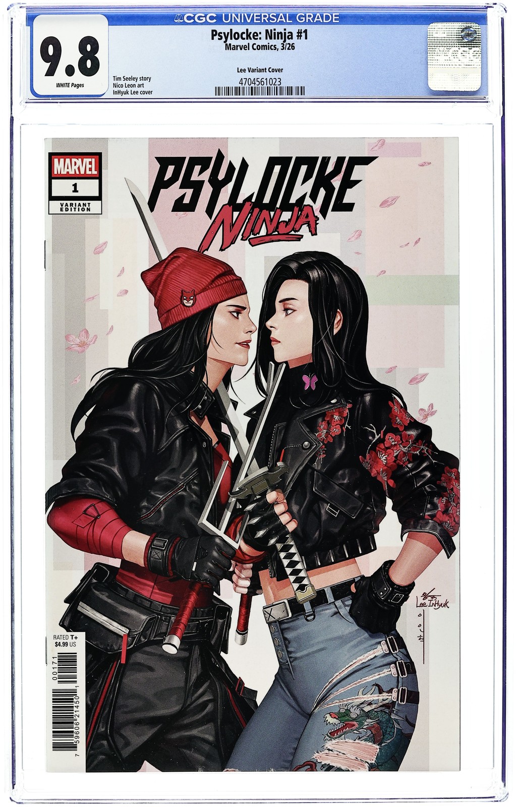 Psylocke Ninja 1G CGC 9.8 2026 4704561023