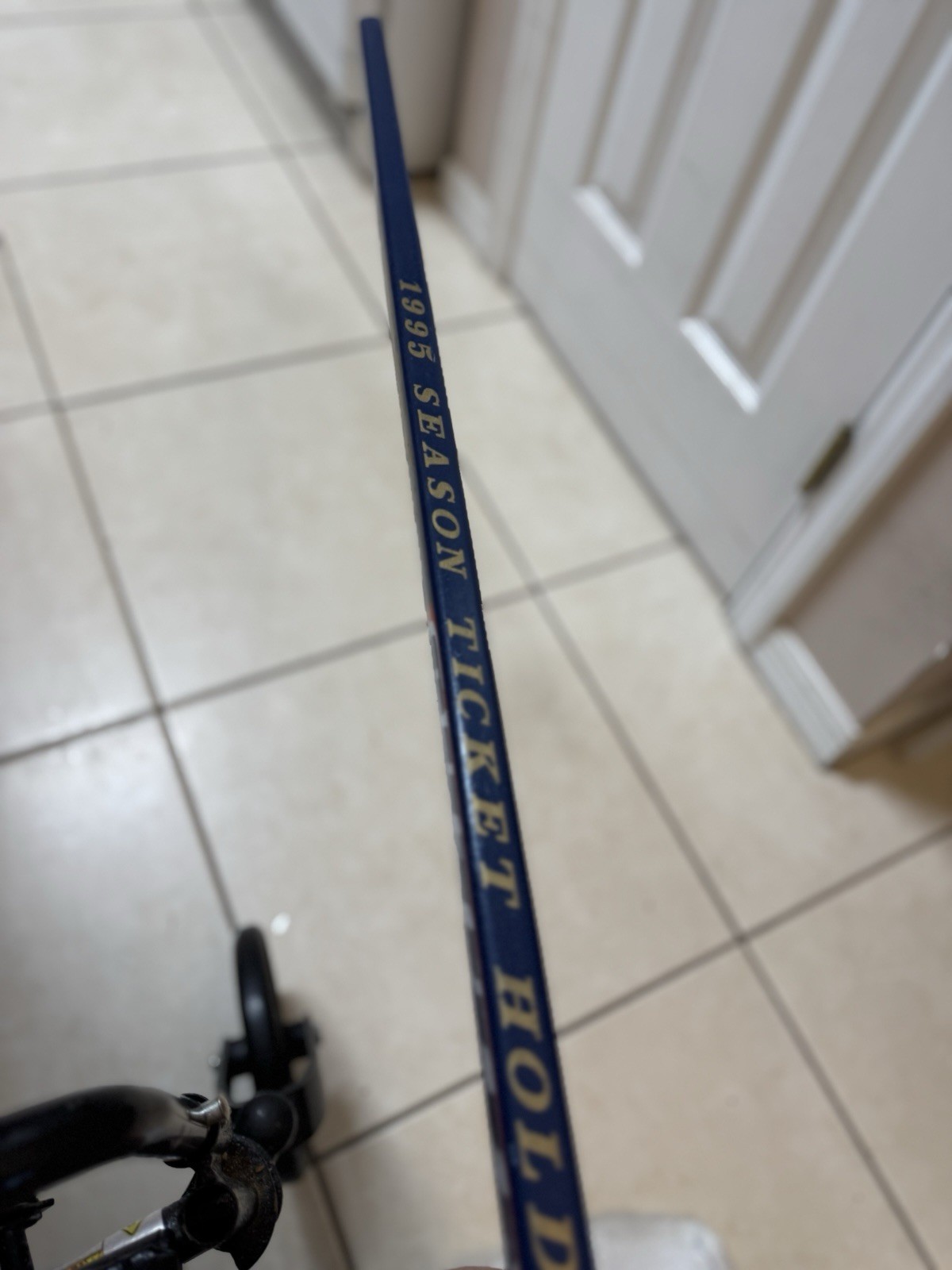 1995 Florida Panthers Limited Edition Autographed Brian Skrudland Hockey Stick