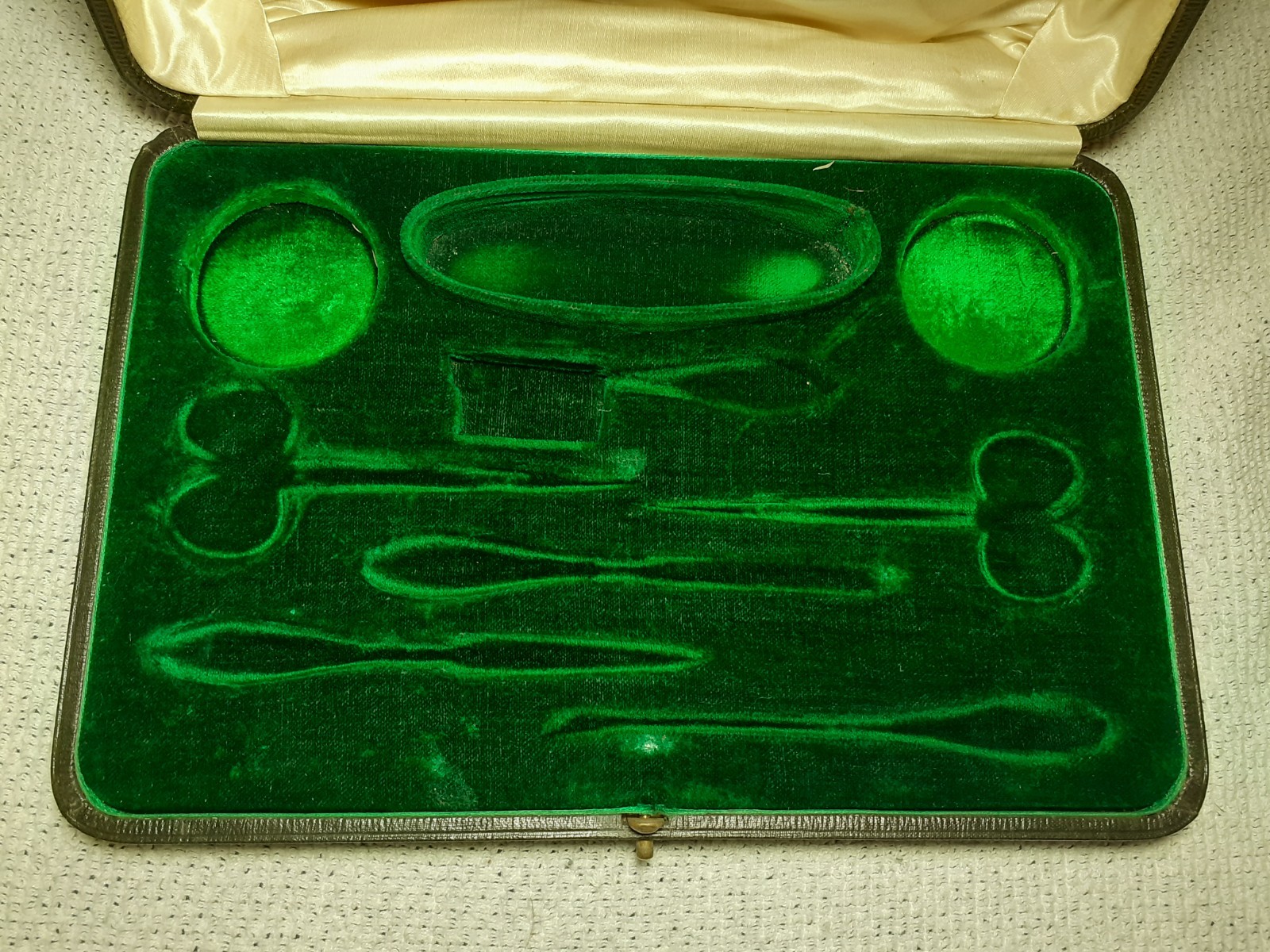 Antique circa 1920's High Quality Dressing Table Set Box ( Empty ).