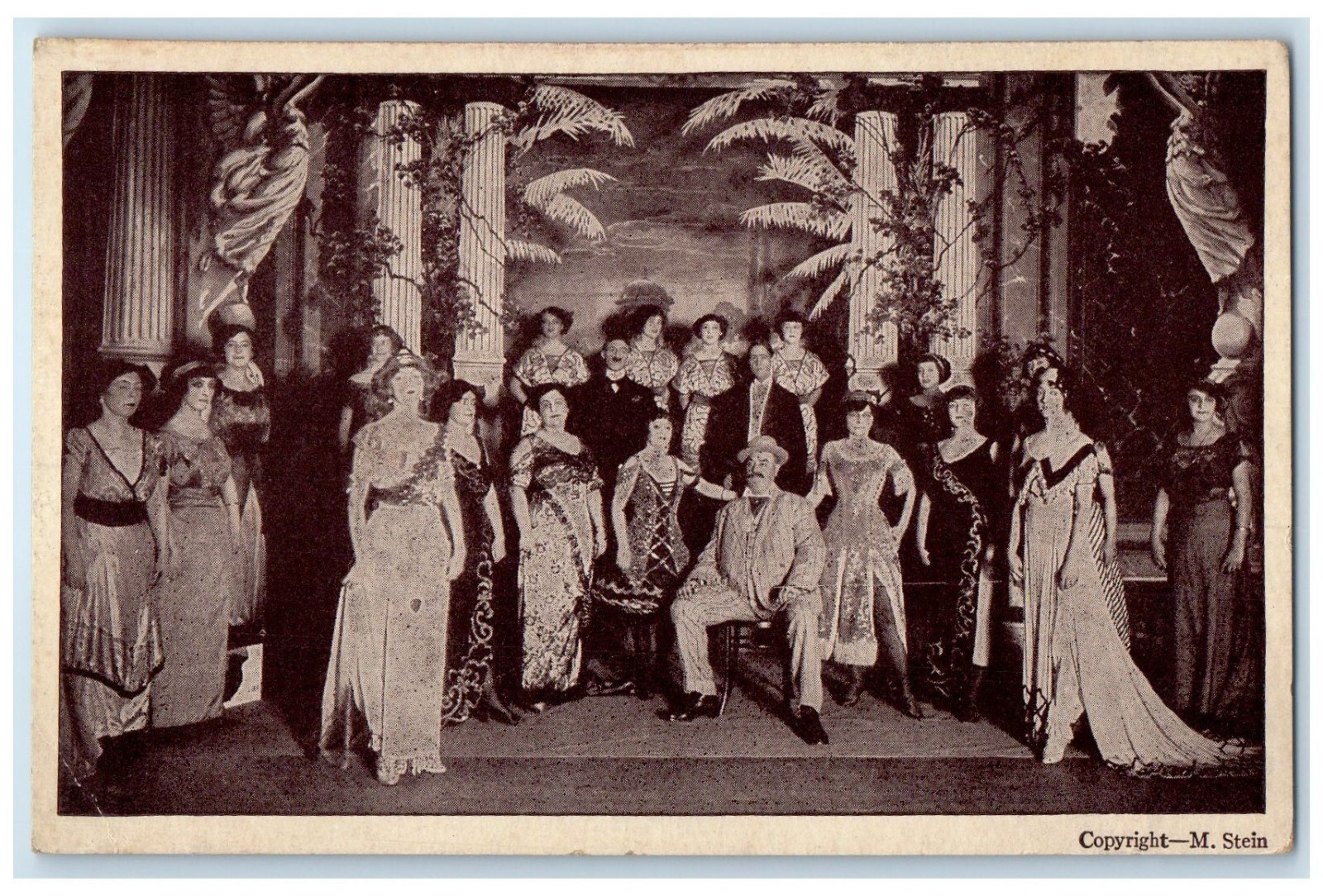 c1910's Vaudeville Theatre Actress Performers Unposted Antique Postcard