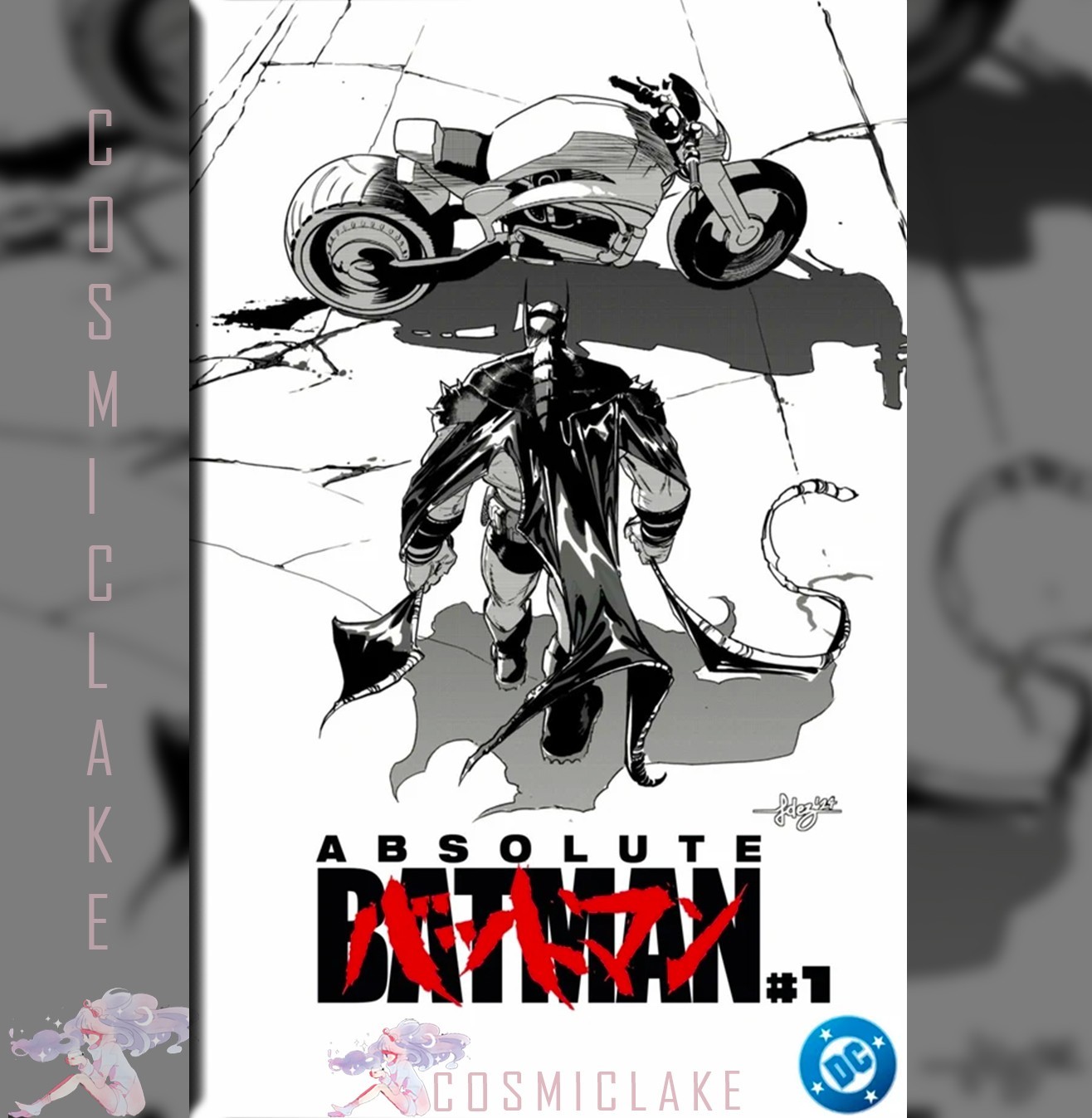 Absolute Batman #1 Japanese Akira Fernandez Variant Presale 10/2 ☆