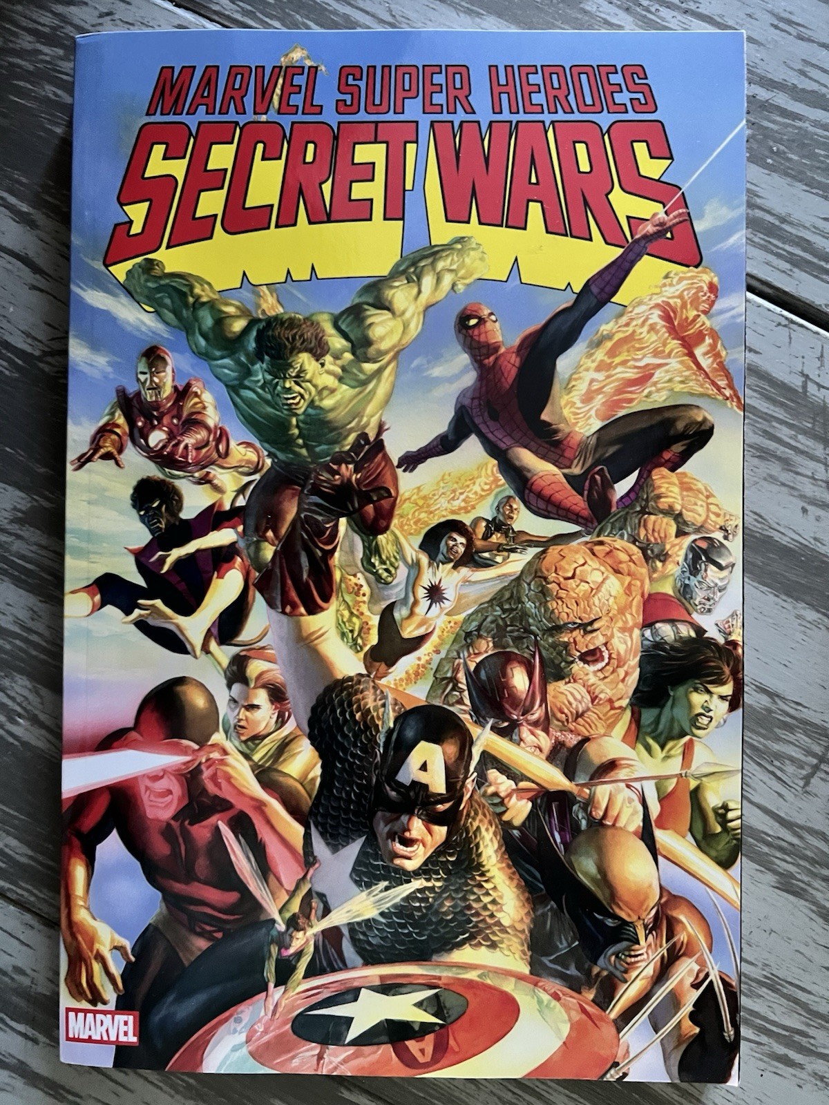 Marvel’s 1984 “Secret Wars” Origin Of Venom And Battleworld Paperback Collected