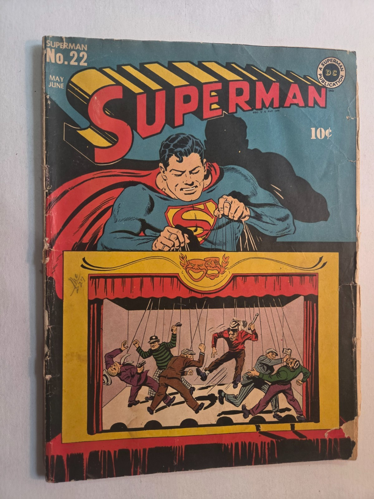 SUPERMAN # 22 DC 1943