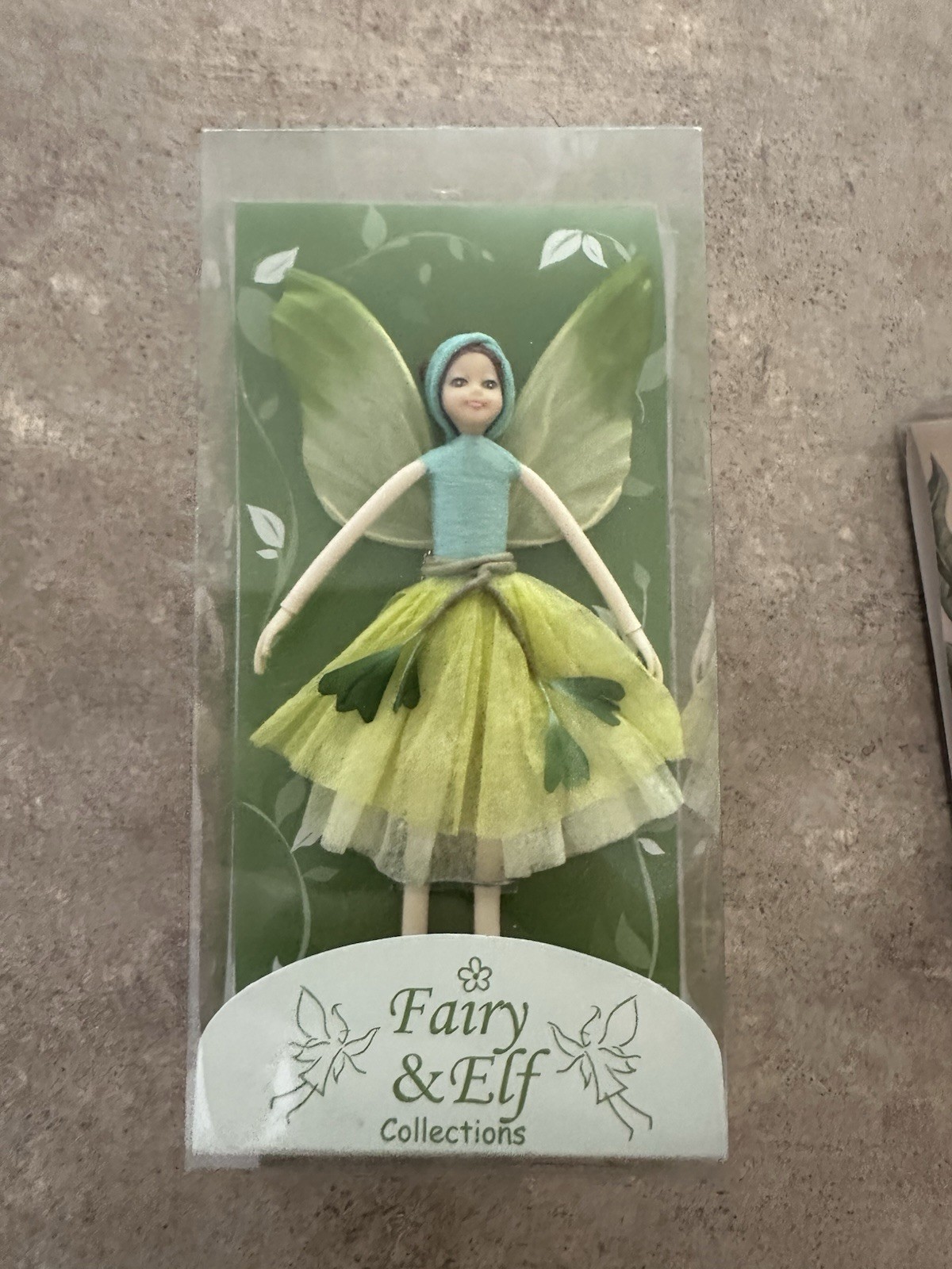 Fairy & Elf Collection - Green 4 Handmade Fairy SF310 - Made In Thailand New