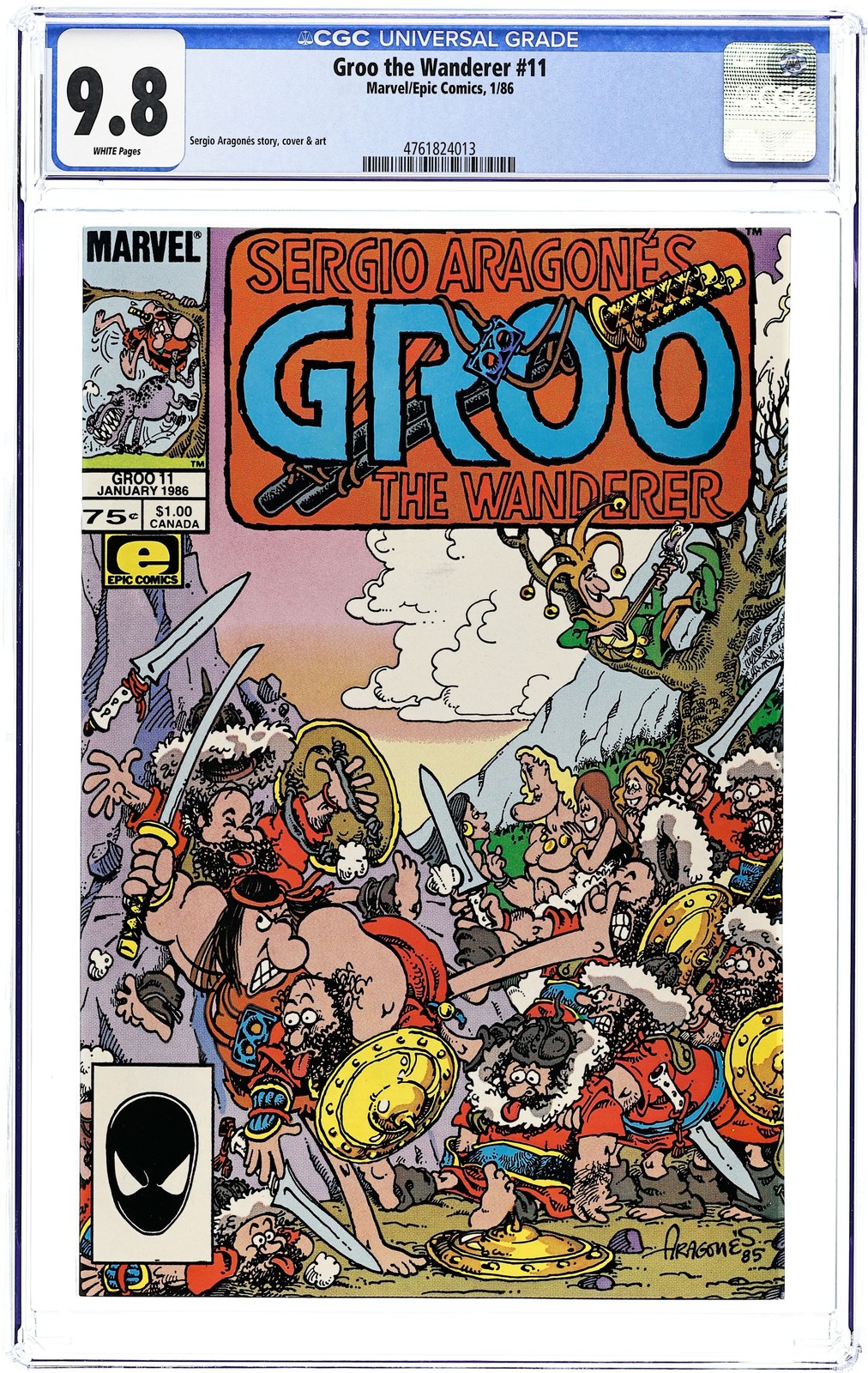 Groo the Wanderer #11 CGC 9.8 1986 4761824013