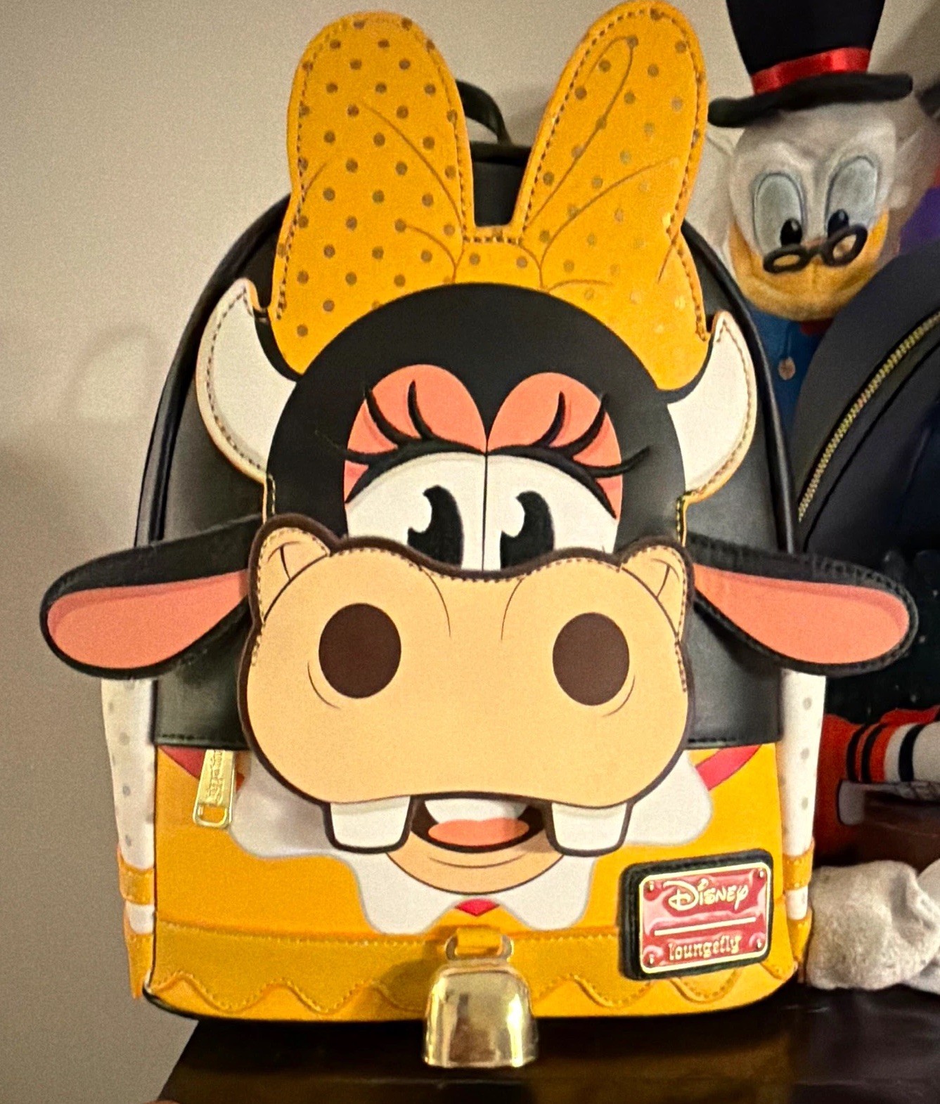 Loungefly Disney Clarabelle Cow Mini Backpack limited edition new w tags 1/1200