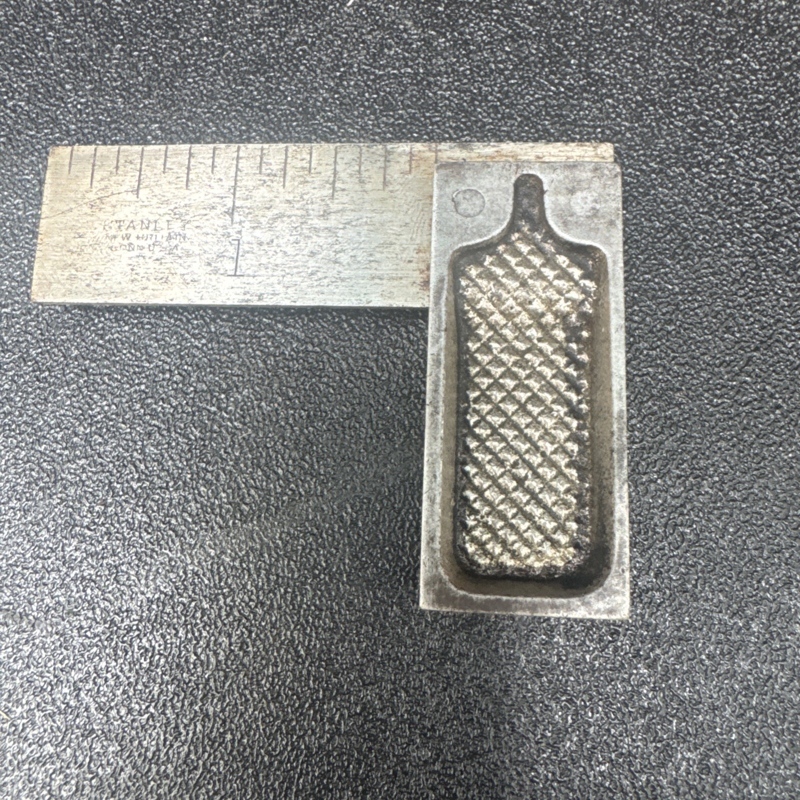 Vintage Stanley All Metal Try Square 3” Super Rare Size  USA