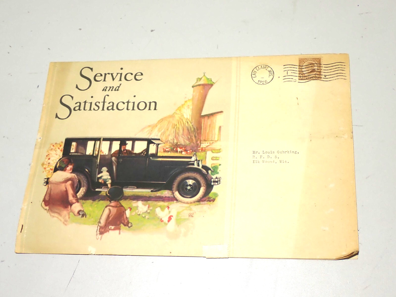 EARLY DODGE BROS AUTO BROCHURE PAMPHLET