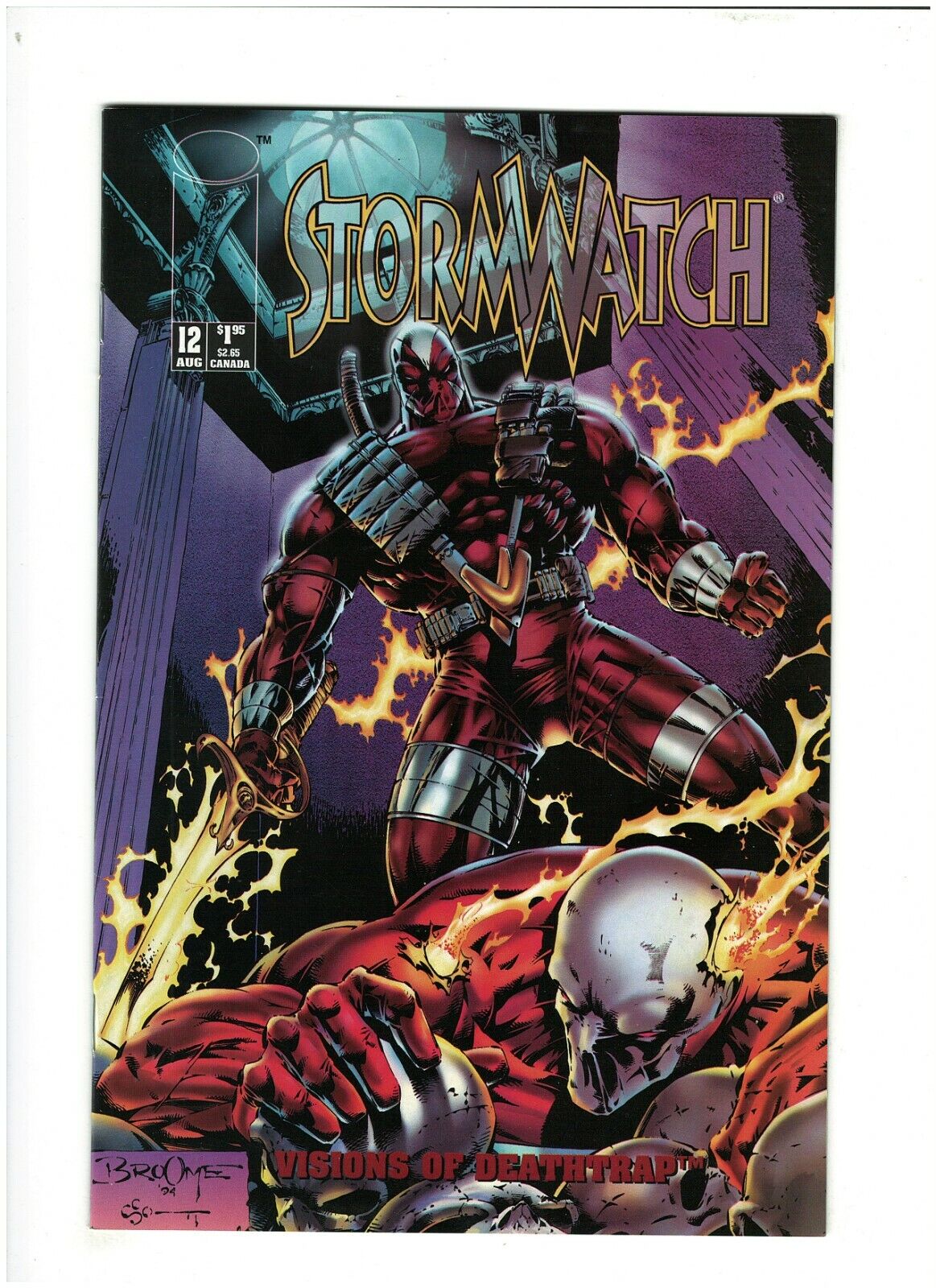 Stormwatch #12 NM- 9.2 Image Comics 1994 Ron Marz