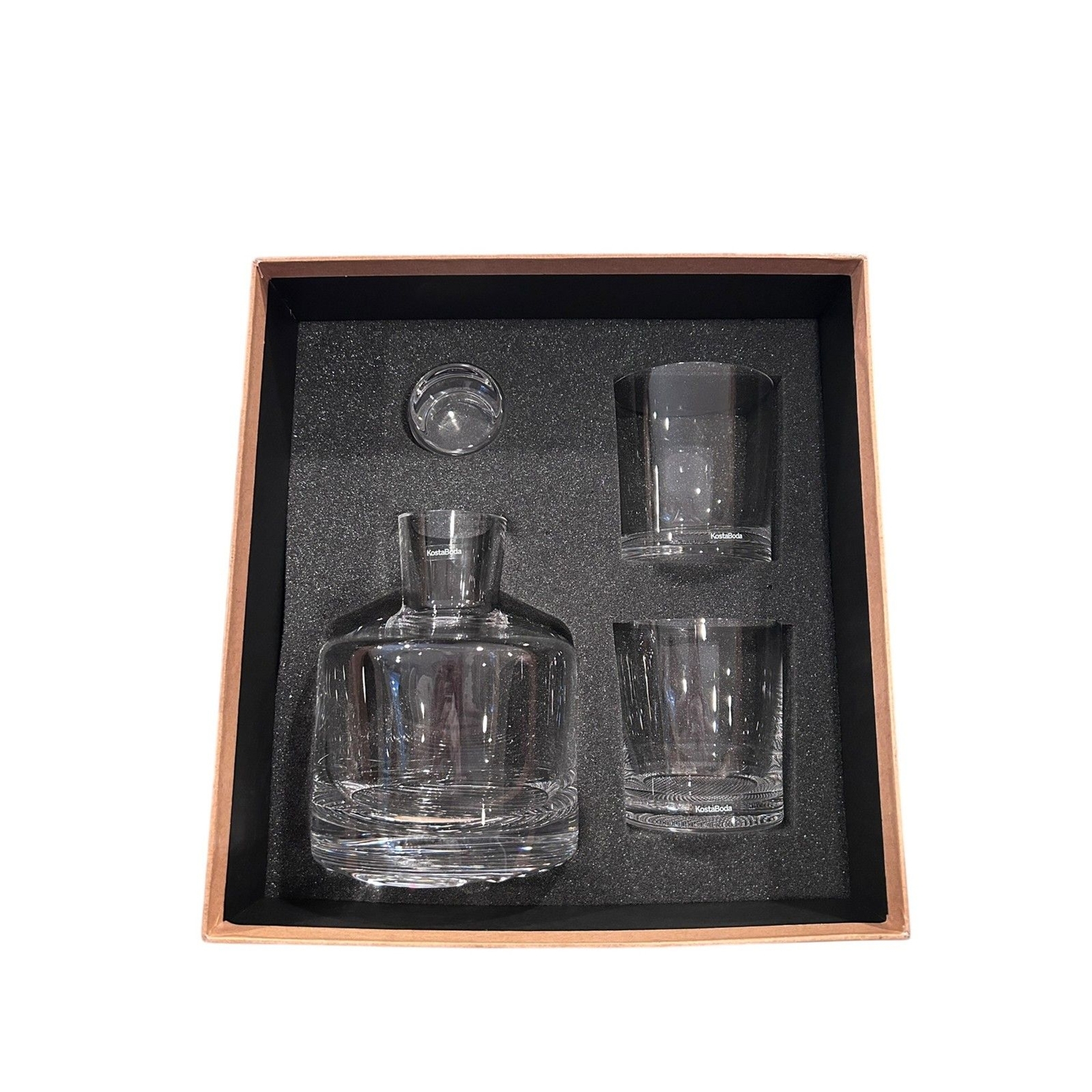 Kosta Boda Wave Barware Gift Set, Set of 3 New in a box