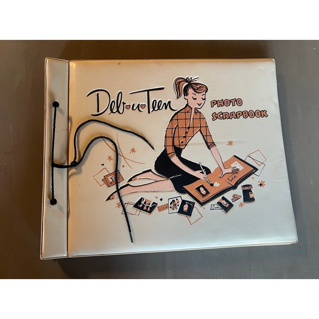 Deb-u-Teen Photo Scrapbook Vintage 1950s MCM Girl Graphic Retro Ephemera Kitsch Deb-u-Teen Photo Scrapbook Vintage 1950s MCM Girl Graphic Retro Ephemera Kitsch