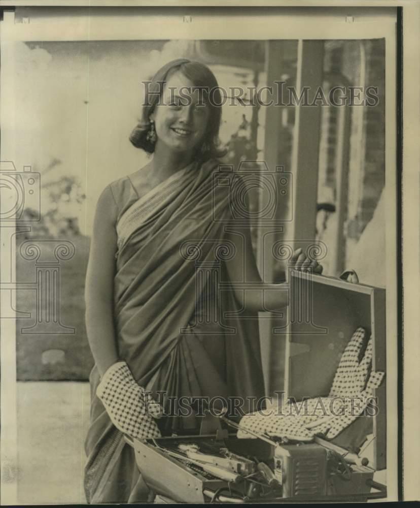 1966 Press Photo Sally Budd to wed Indian Prince Richard Yeshwant Rao Holkar