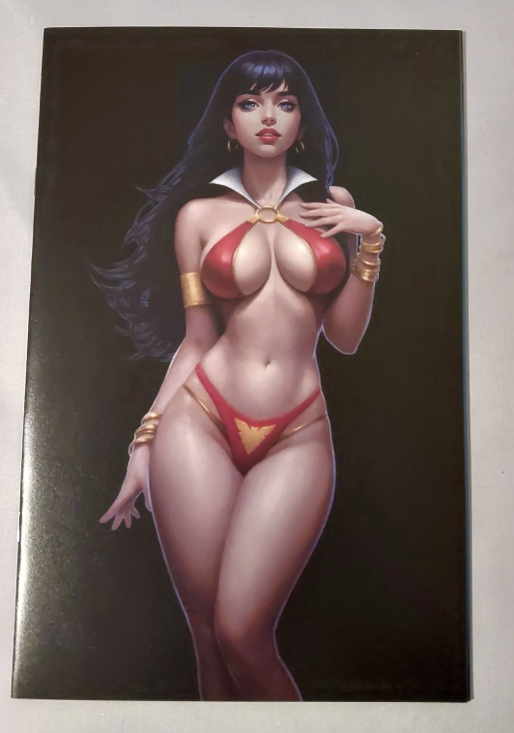 VAMPIRELLA DARK REFLECTIONS #1 WILL JACK Black Variant (Ltd 500) VAMPIRELLA DARK REFLECTIONS #1 WILL JACK Black Variant (Ltd 500)